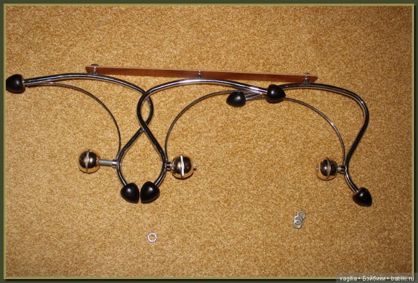 Диванчик из люстры — Мебель для кукол и домиков: фото