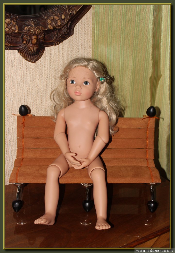 Диванчик из люстры — Мебель для кукол и домиков: фото