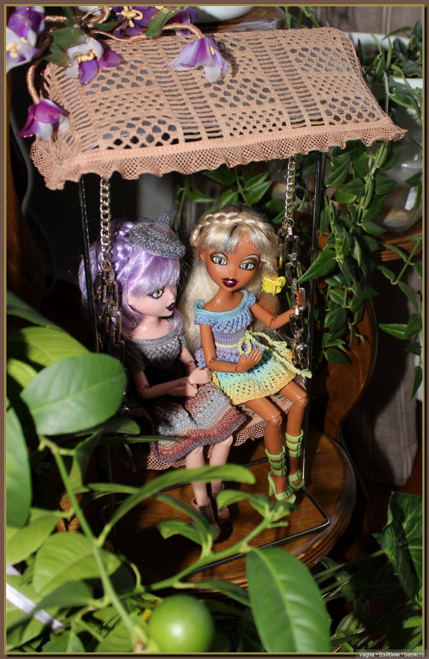Качели для ведьмочек — Аксессуары для кукол своими руками: идеи (фото 9)