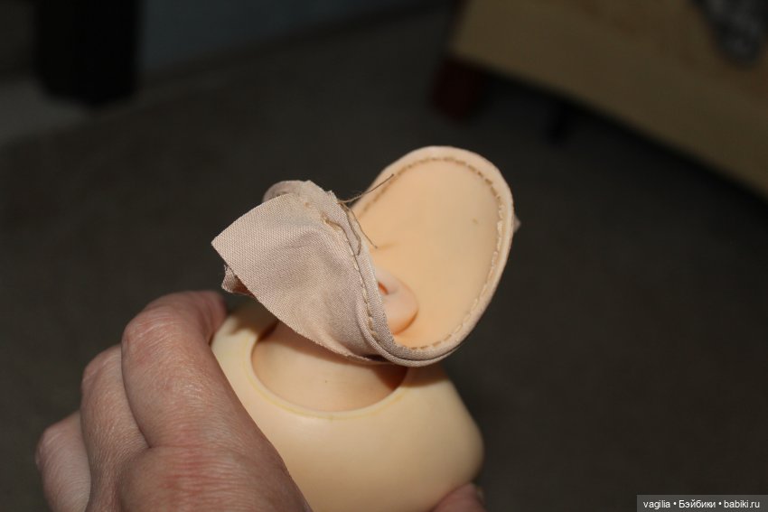 Кукла из разного кукольного лома (фото 10)