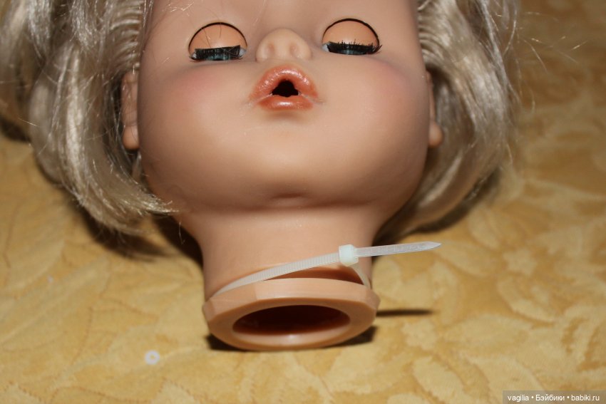 Кукла из разного кукольного лома