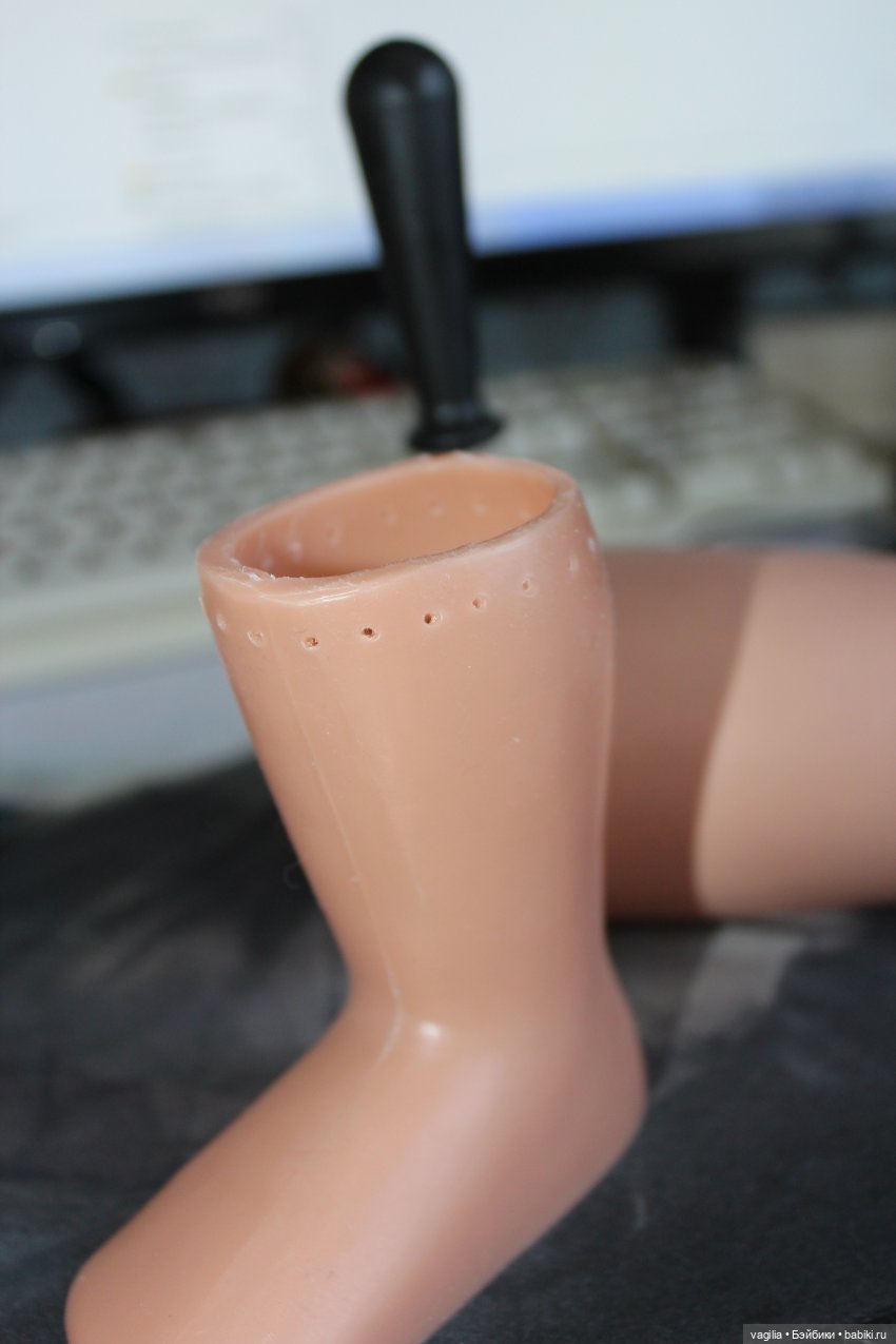 Кукла из разного кукольного лома