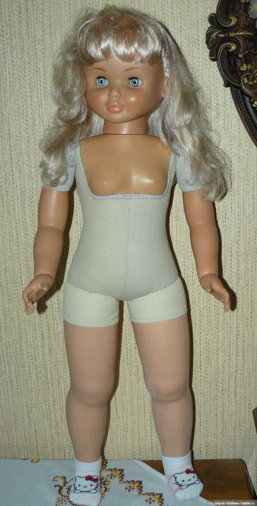 Кукла из разного кукольного лома