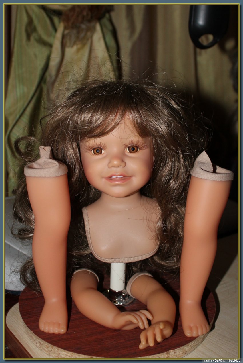 Кукла из разного кукольного лома