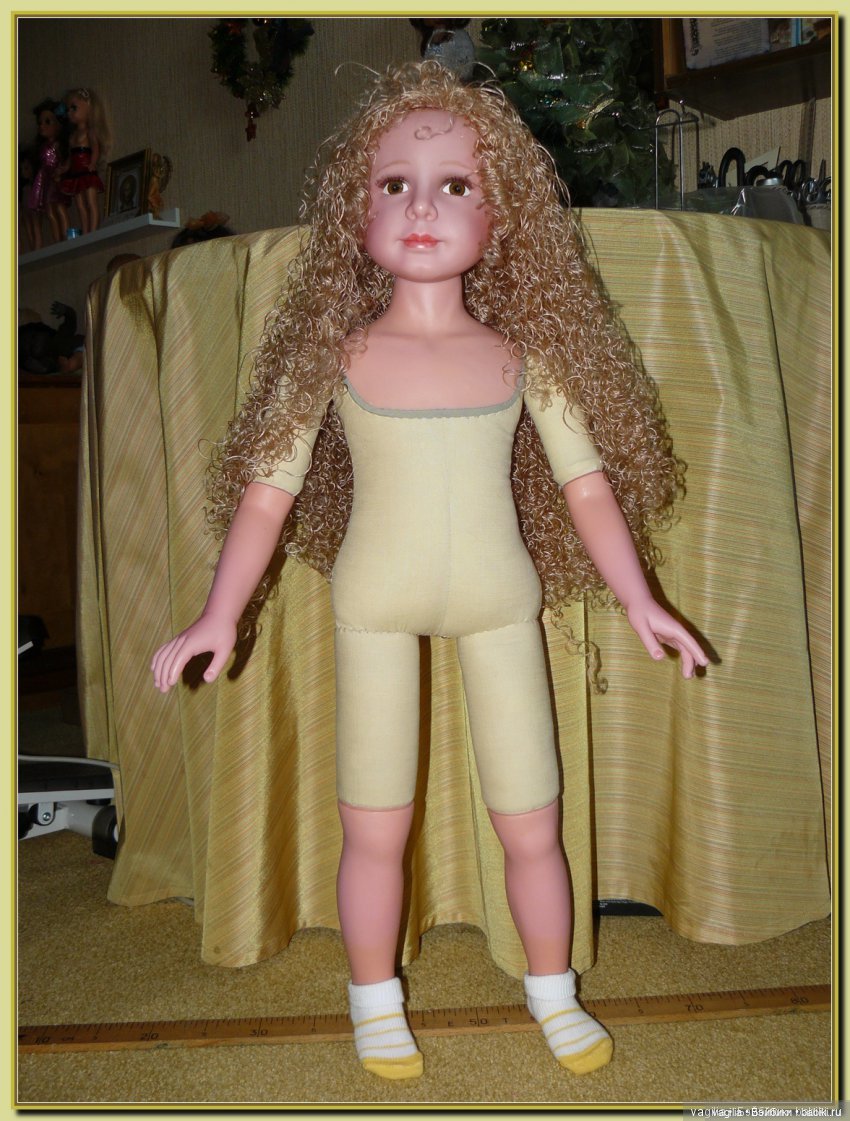 Кукла из разного кукольного лома