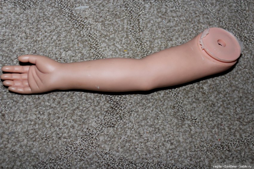 Кукла из разного кукольного лома