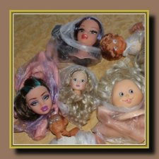 кукла из разного кукольного лома