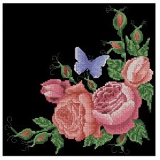 Подушечки крестом