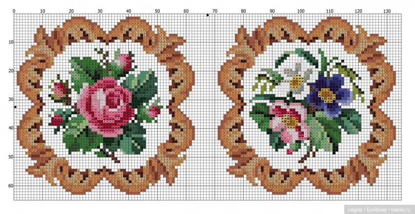 Мелочь крестиком 2 — Схемы вышивки крестом: фото узоров (фото 2)