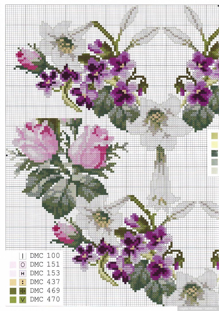 Вышиванки — Схемы вышивки крестом: фото узоров (фото 4)