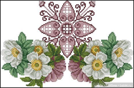 Вышиванки — Схемы вышивки крестом: фото узоров