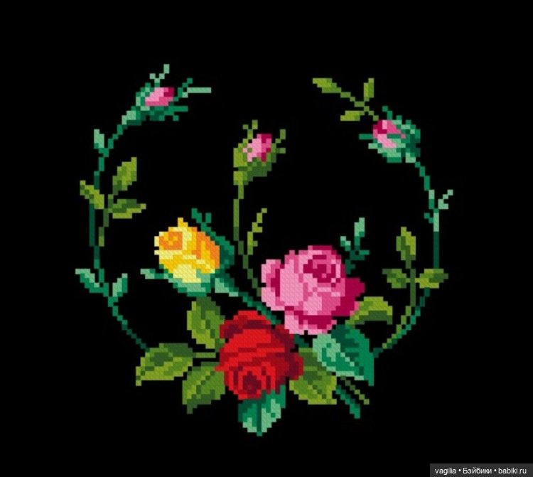 Сумочки крестом — Схемы вышивки крестом: фото узоров