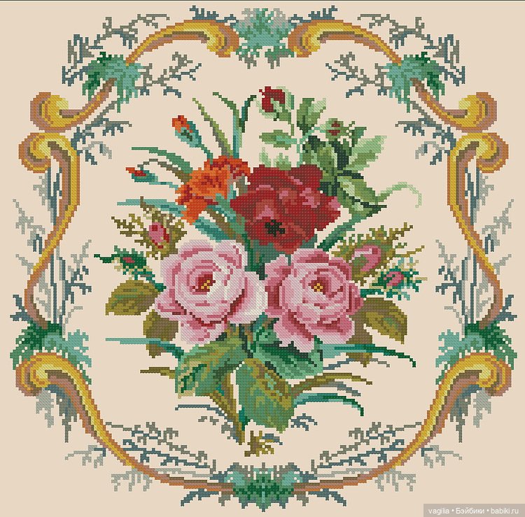 Сумочки крестом — Схемы вышивки крестом: фото узоров