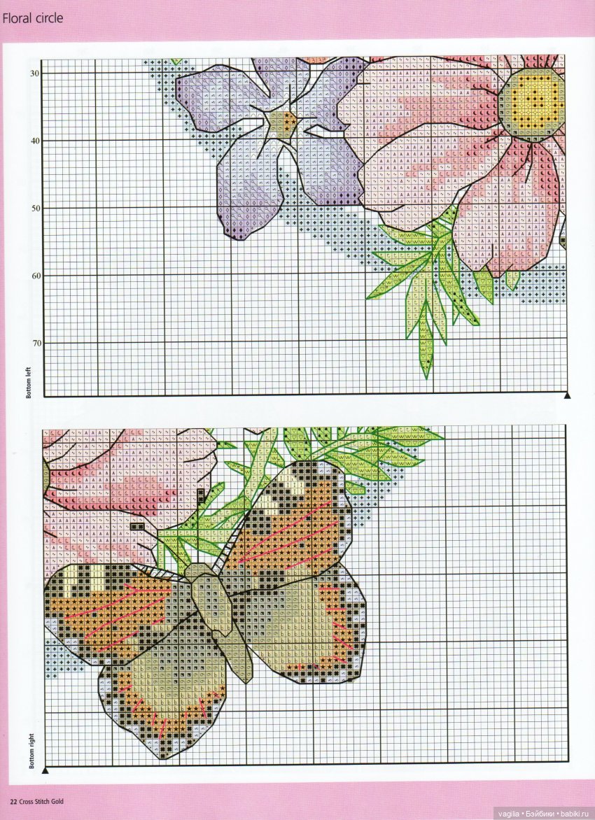 Подушки крестом, остатки — Схемы вышивки крестом: фото узоров