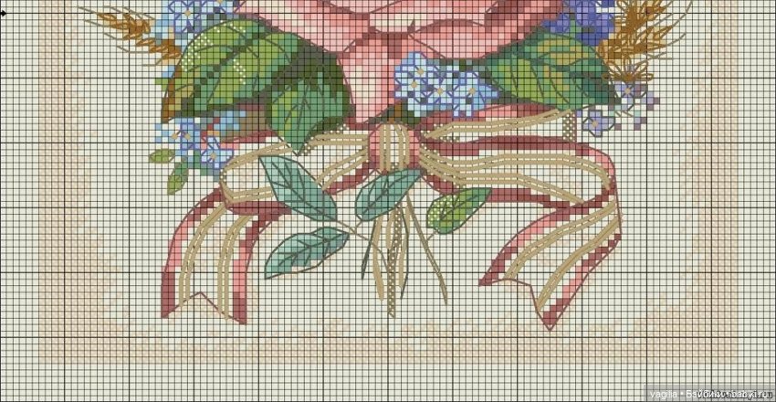 Подушки крестом, остатки — Схемы вышивки крестом: фото узоров