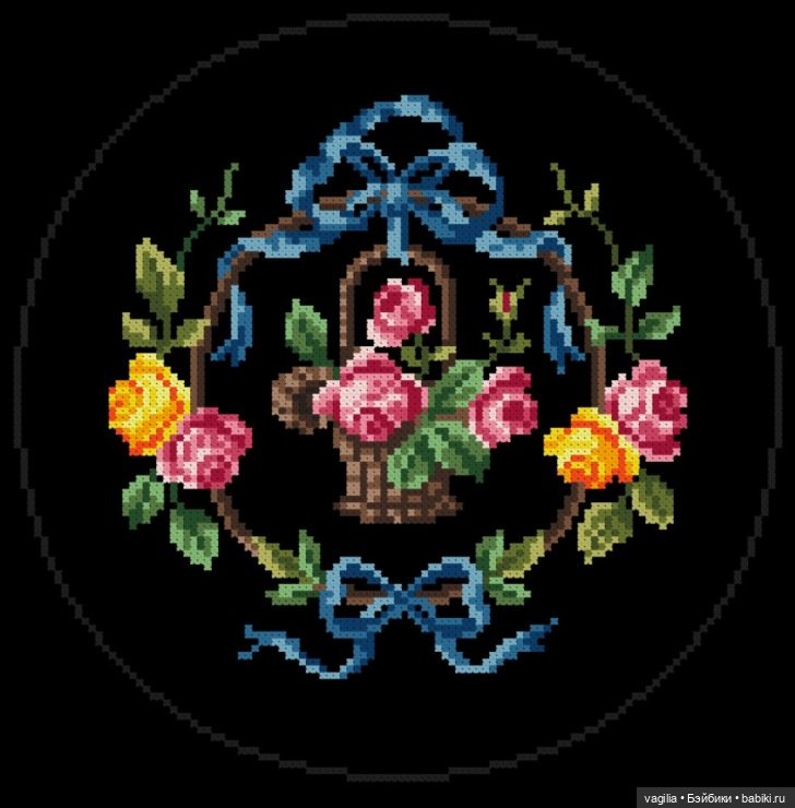 Сумочки крестом — Схемы вышивки крестом: фото узоров