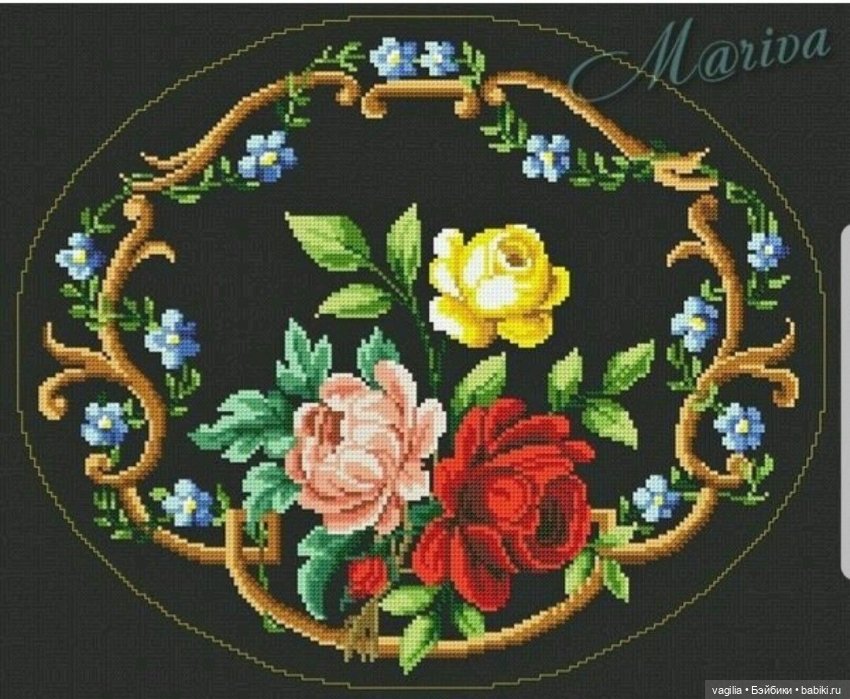 Сумочки крестом — Схемы вышивки крестом: фото узоров