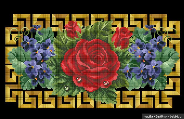 Сумочки крестом — Схемы вышивки крестом: фото узоров