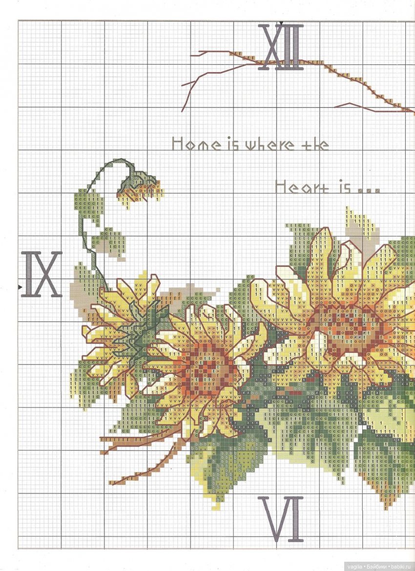 Вышивка для подушек — Схемы вышивки крестом: фото узоров