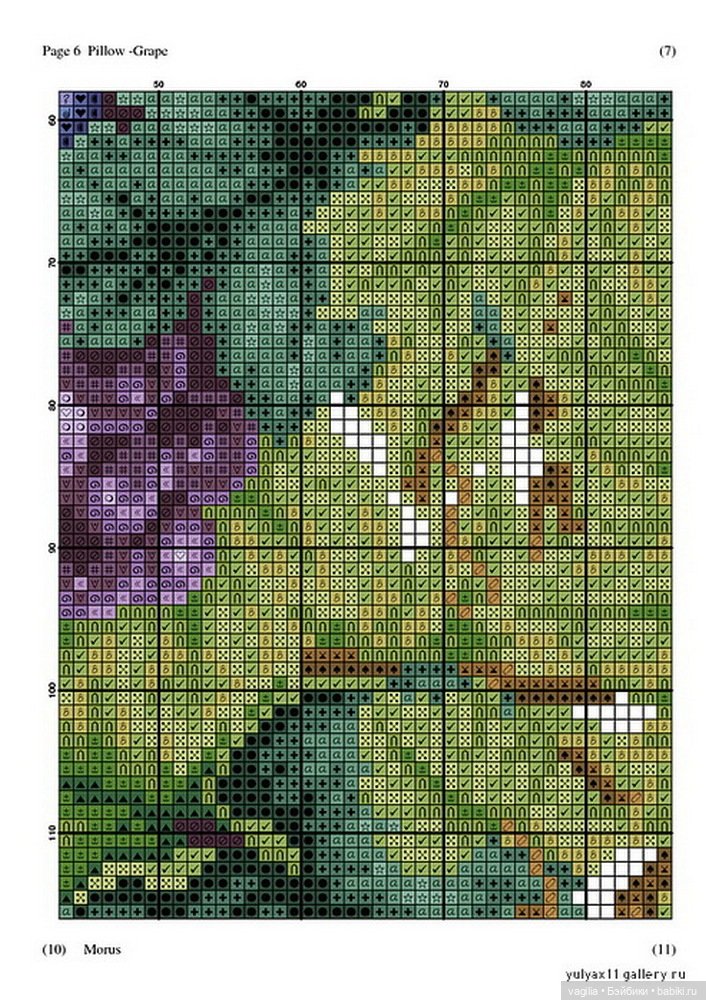 Подушки крестом, остатки — Схемы вышивки крестом: фото узоров