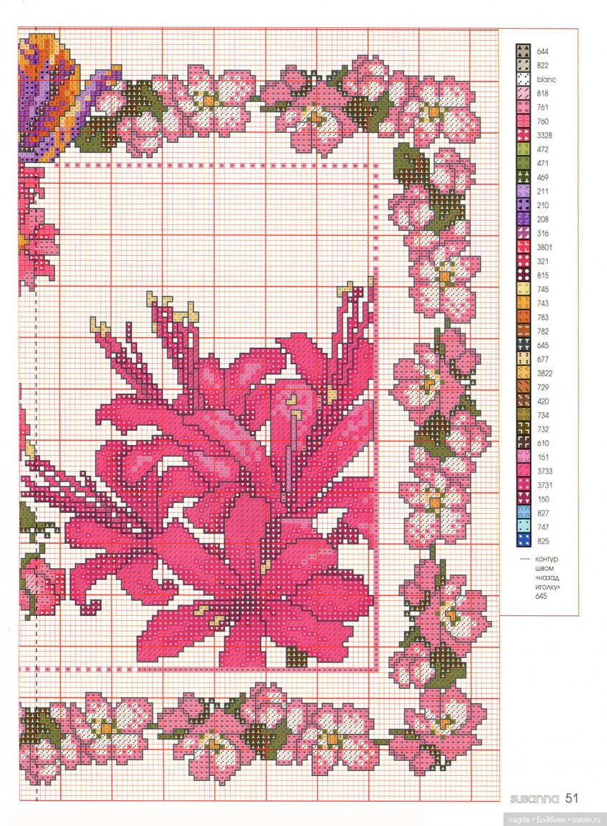 Сумочки крестом — Схемы вышивки крестом: фото узоров (фото 2)