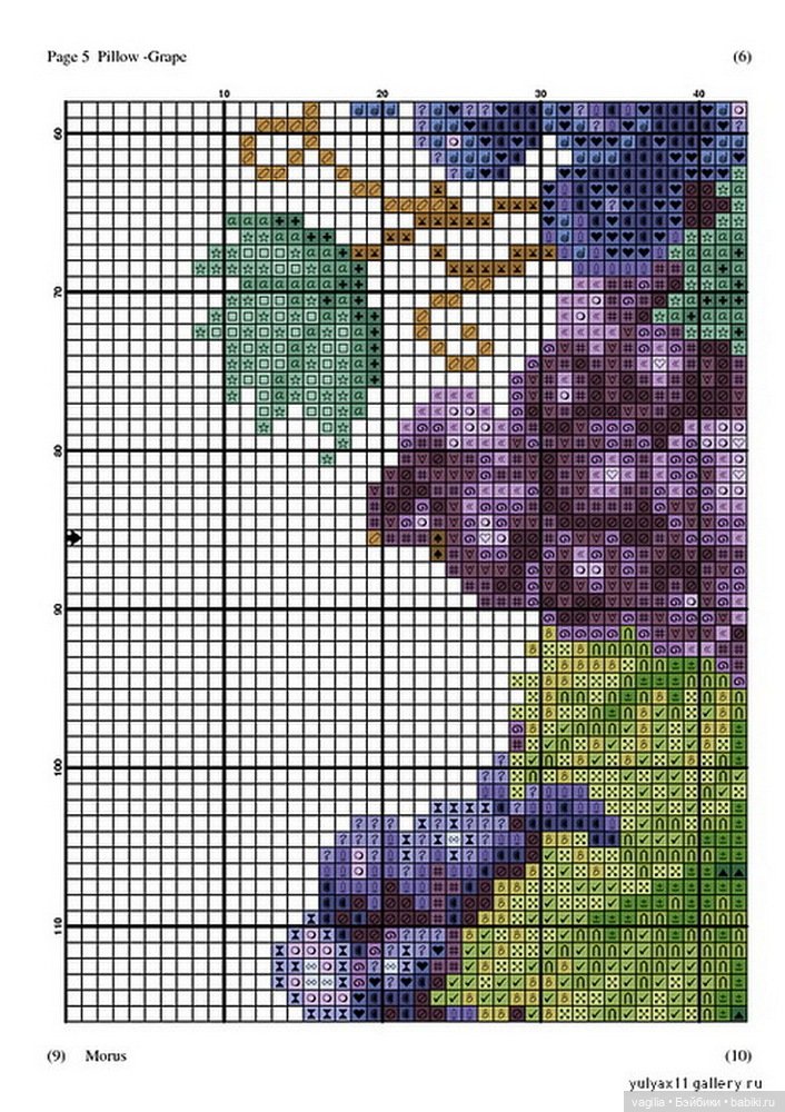 Подушки крестом, остатки — Схемы вышивки крестом: фото узоров
