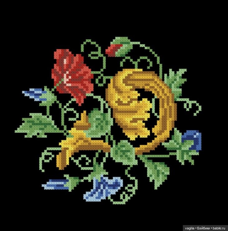 Сумочки крестом — Схемы вышивки крестом: фото узоров