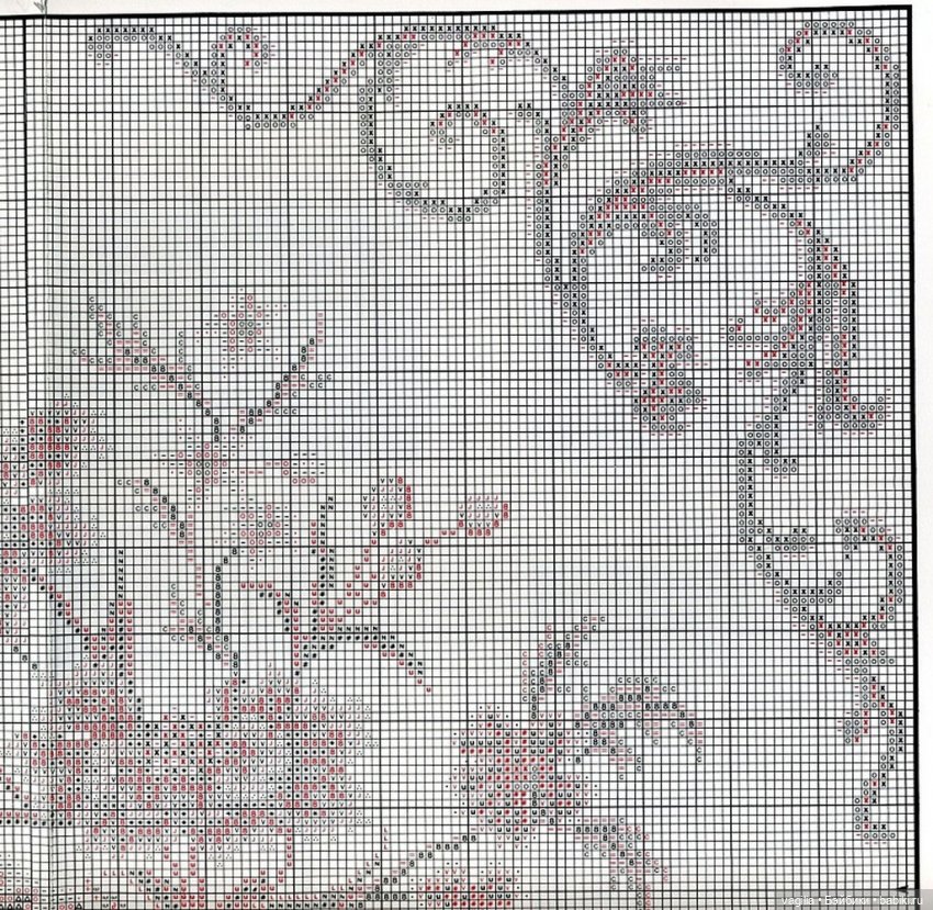 Подушки крестом, остатки — Схемы вышивки крестом: фото узоров (фото 3)