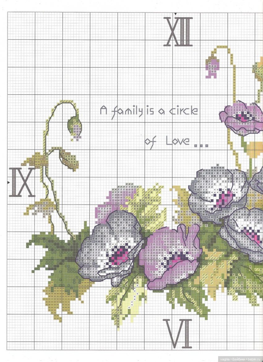 Вышивка для подушек — Схемы вышивки крестом: фото узоров