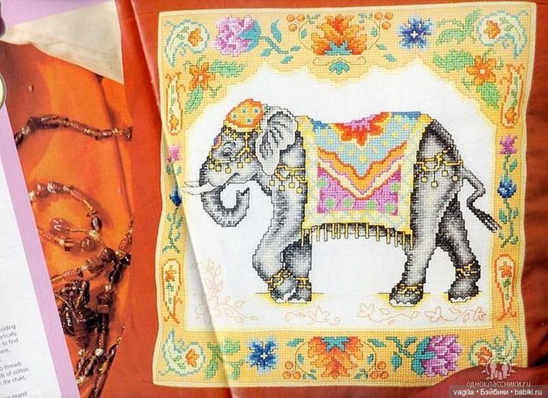 Подушки крестом, остатки — Схемы вышивки крестом: фото узоров