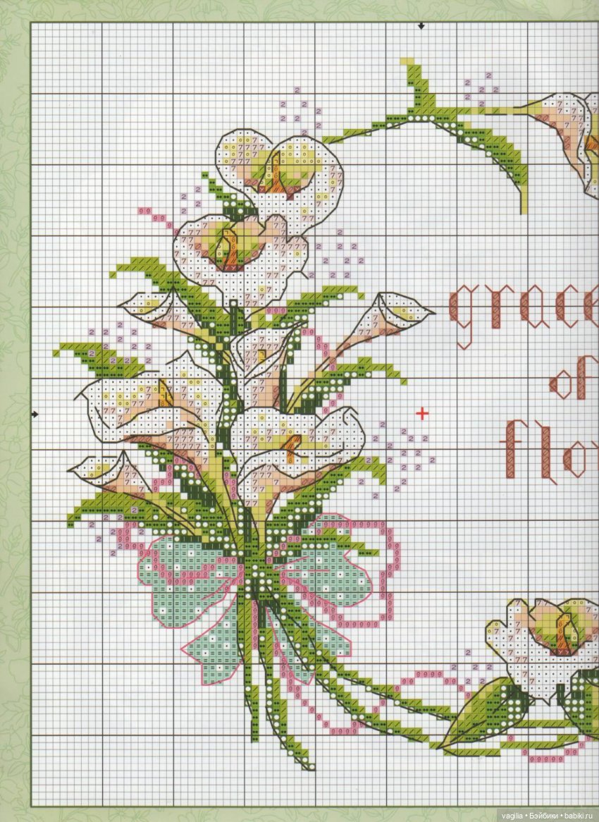 Вышивка для подушек — Схемы вышивки крестом: фото узоров