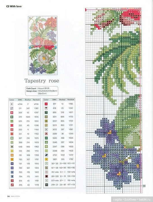 Сумочки крестом — Схемы вышивки крестом: фото узоров