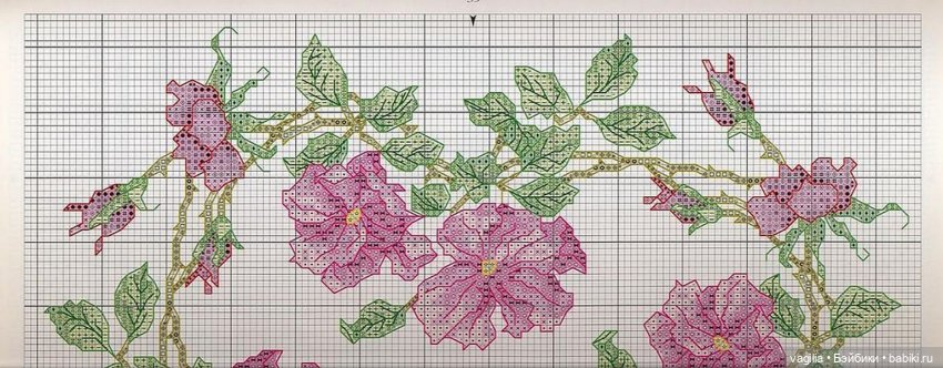 Вышивка для подушек — Схемы вышивки крестом: фото узоров