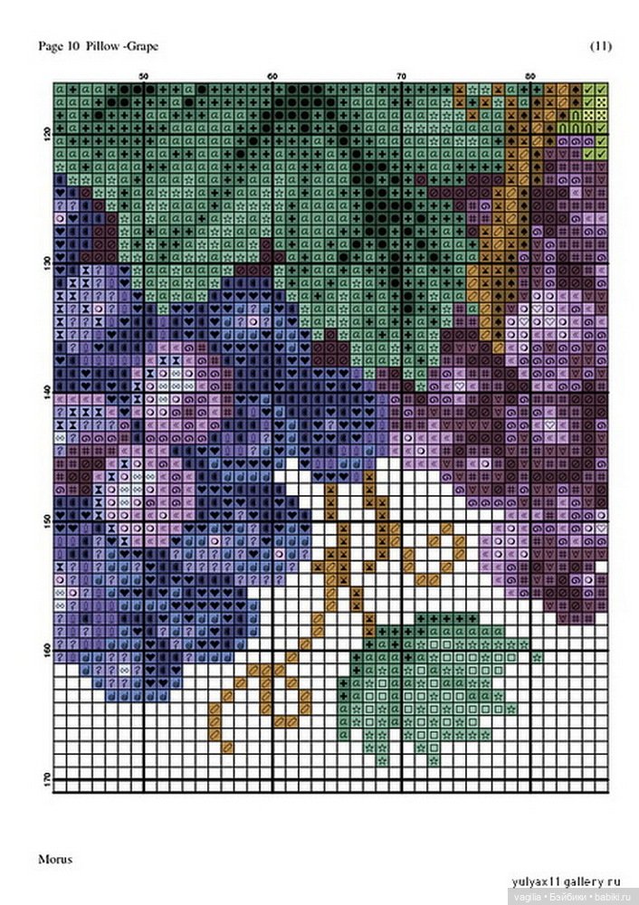 Подушки крестом, остатки — Схемы вышивки крестом: фото узоров