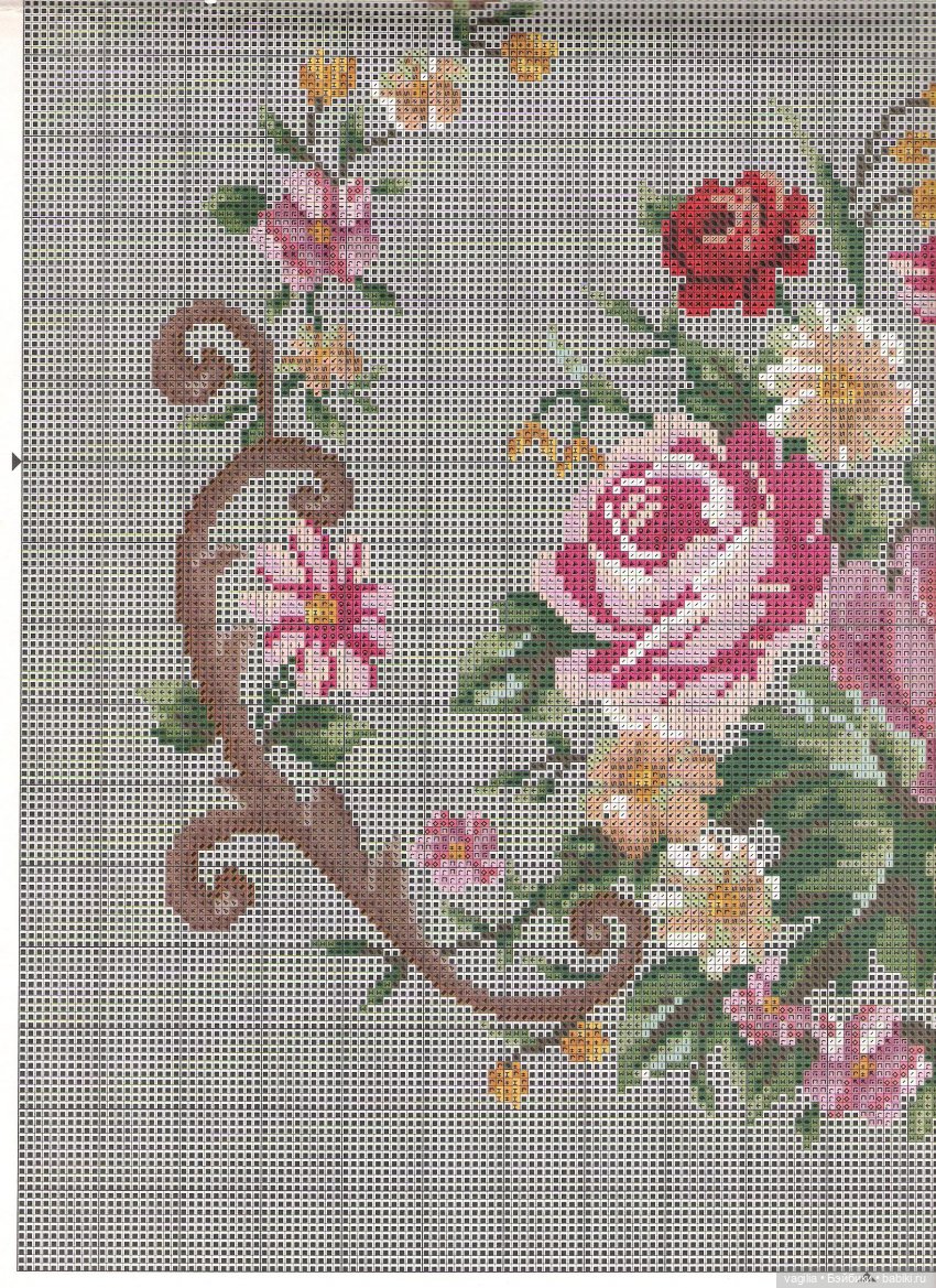 Сумочки крестом — Схемы вышивки крестом: фото узоров