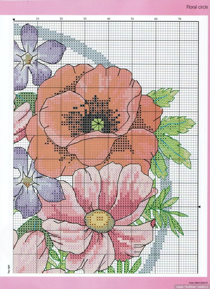 Подушки крестом, остатки — Схемы вышивки крестом: фото узоров