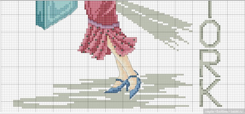 Дамы, девушки крестиком — Схемы вышивки крестом: фото узоров