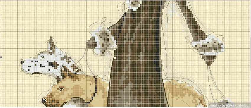 Дамы, девушки крестиком — Схемы вышивки крестом: фото узоров