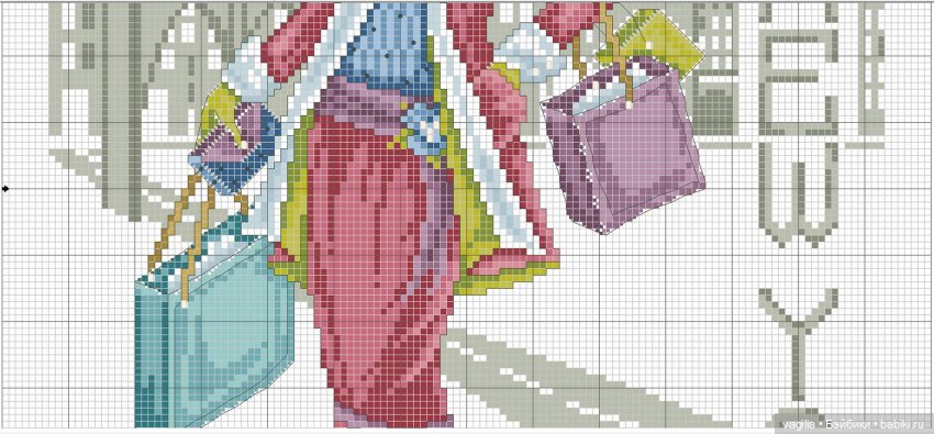 Дамы, девушки крестиком — Схемы вышивки крестом: фото узоров