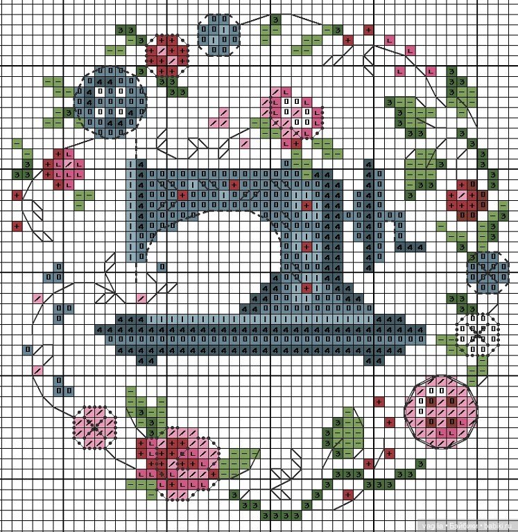 Вышивка для рукодельных шкатулок, коробок,мешочков сумочек и просто панно