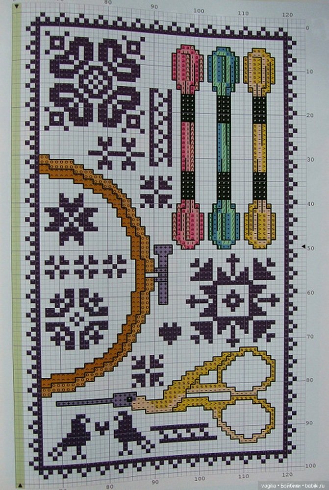 Вышивка для рукодельных шкатулок, коробок,мешочков сумочек и просто панно