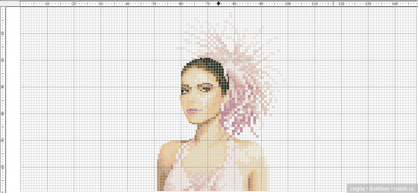 И ещё девушки и дамы — Схемы вышивки крестом: фото узоров