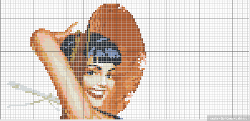 И ещё девушки и дамы — Схемы вышивки крестом: фото узоров