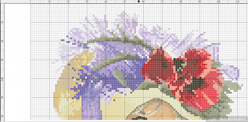 И ещё девушки и дамы — Схемы вышивки крестом: фото узоров