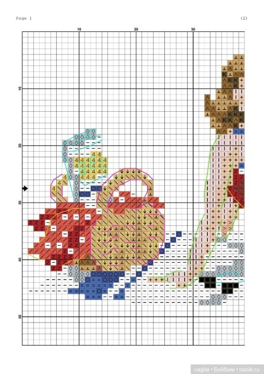 И ещё девушки и дамы — Схемы вышивки крестом: фото узоров