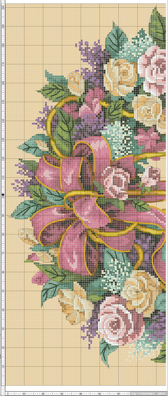 Сегодня много роз — Вышивка крестиком (фото 6)