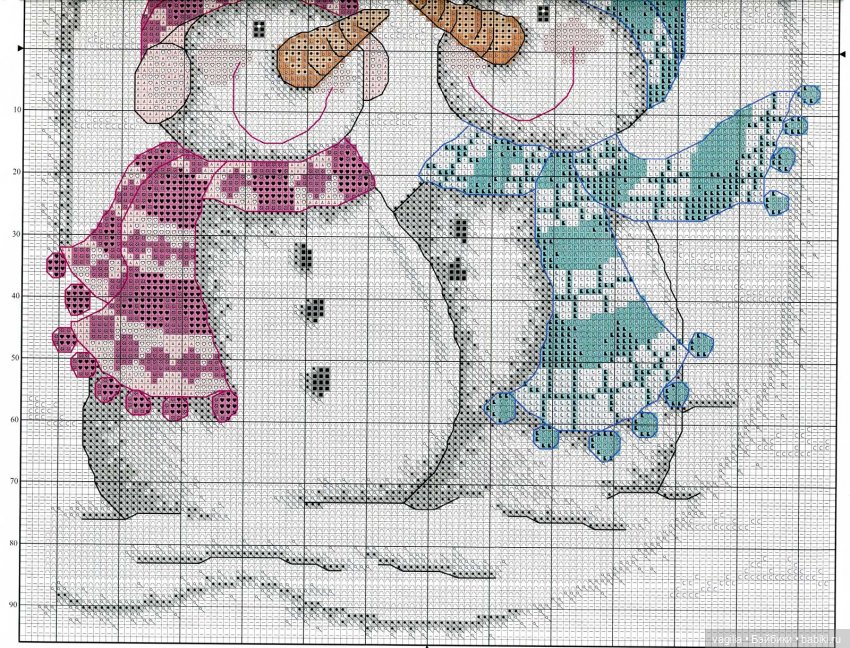 Новогодние схемки для вышивальщиц (фото 2)