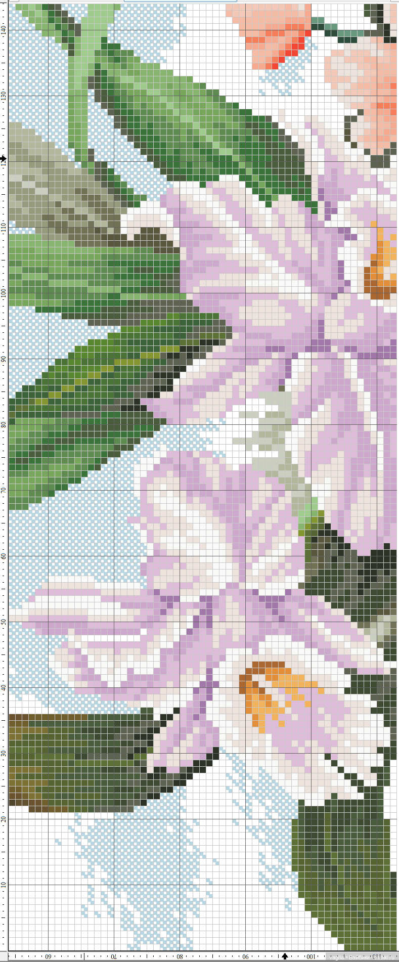 Роскошный микс крестиком — Схемы вышивки крестом: фото узоров