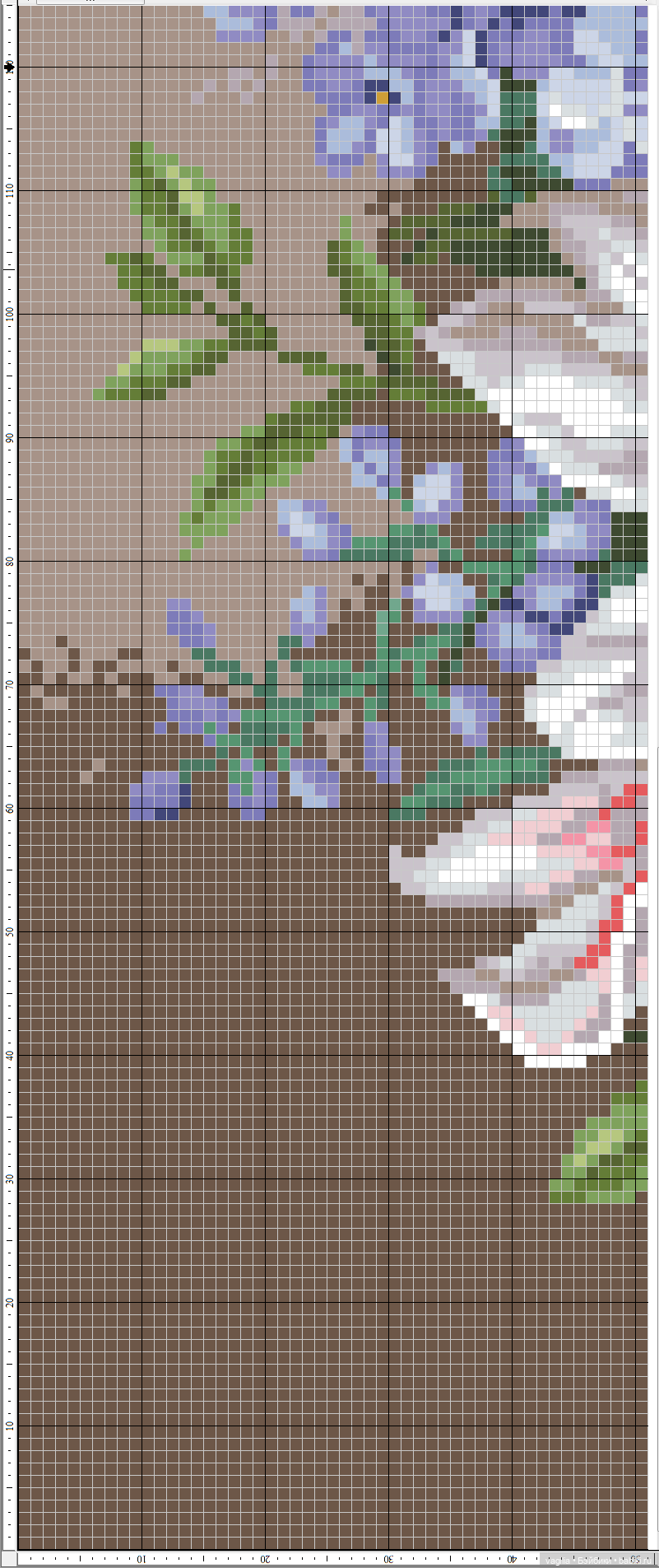 Роскошный микс крестиком — Схемы вышивки крестом: фото узоров (фото 2)