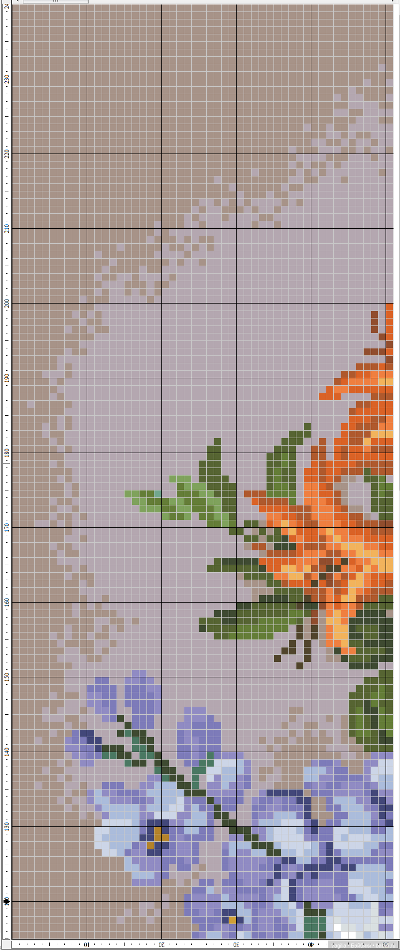 Роскошный микс крестиком — Схемы вышивки крестом: фото узоров (фото 3)